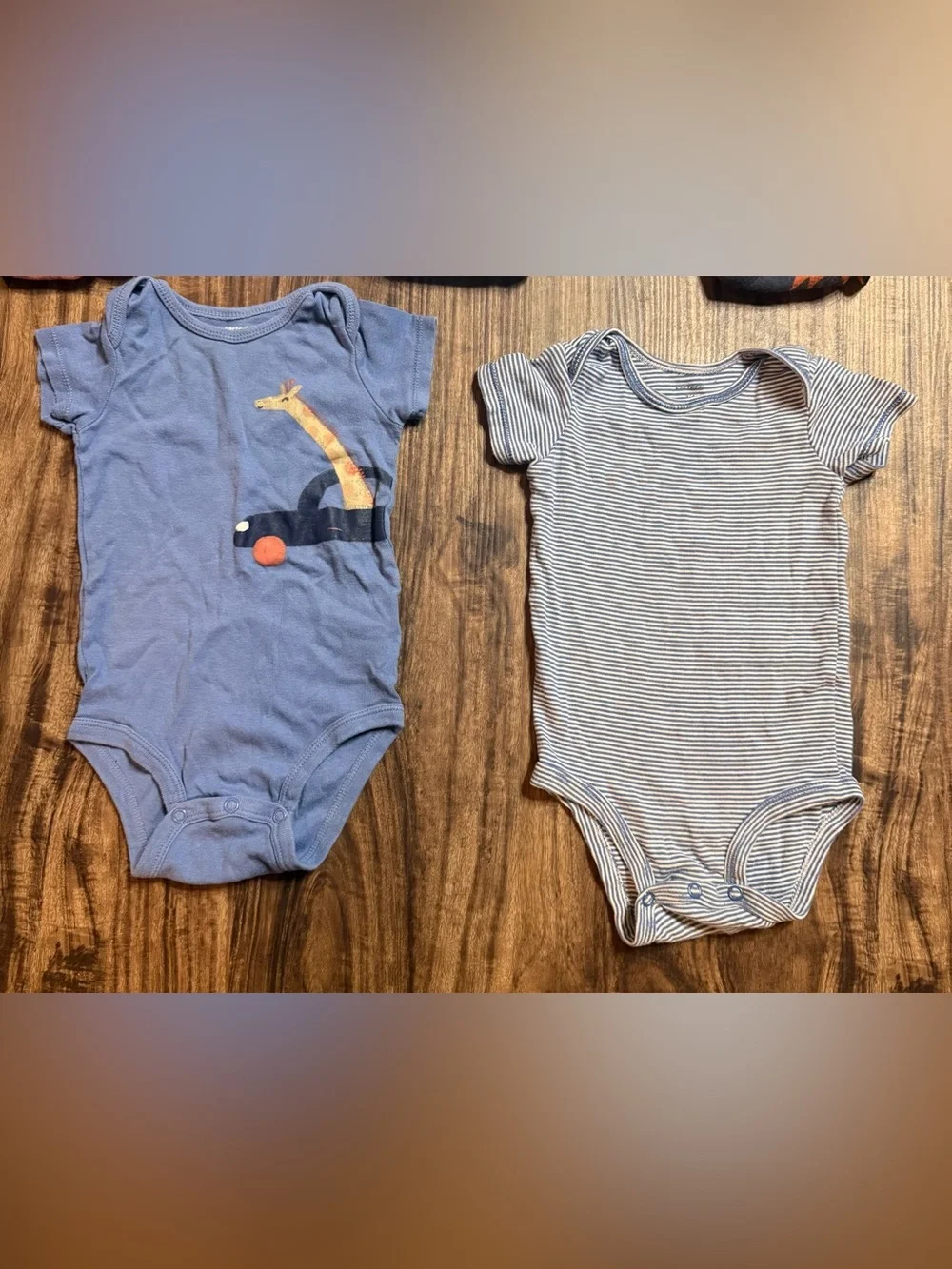 12 Months Baby Boys Short Sleeve Bodysuits Carter’s Winter All Seasons
